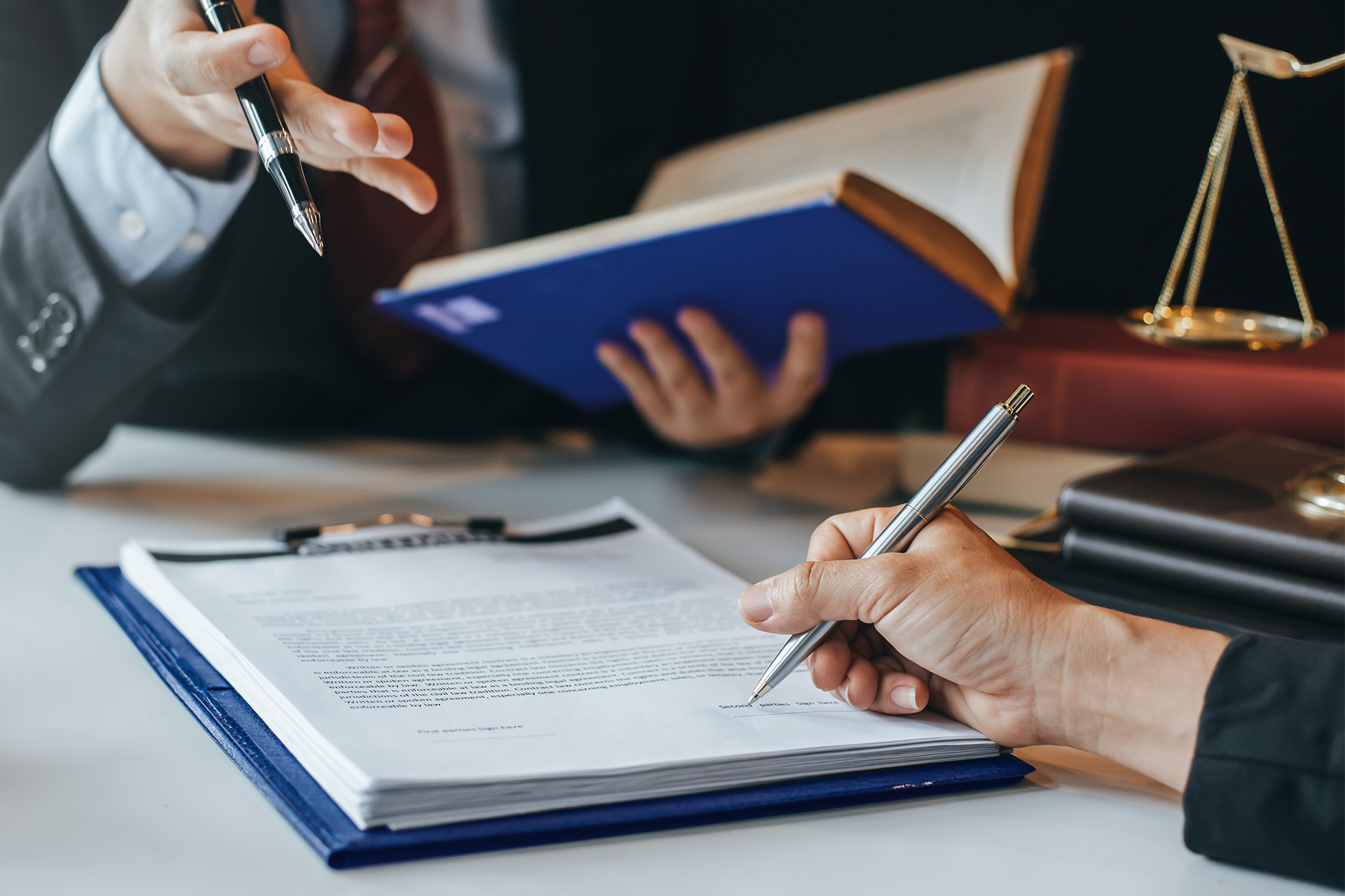 Person Signing Document